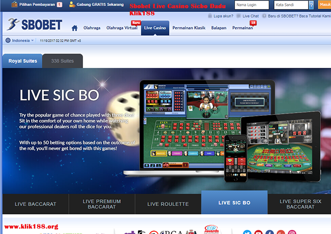 cara login id casino online